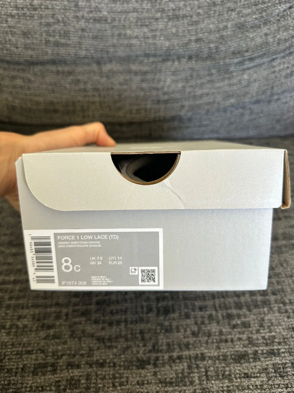 Nike Fore 1 Easy On Toddler Size 8C